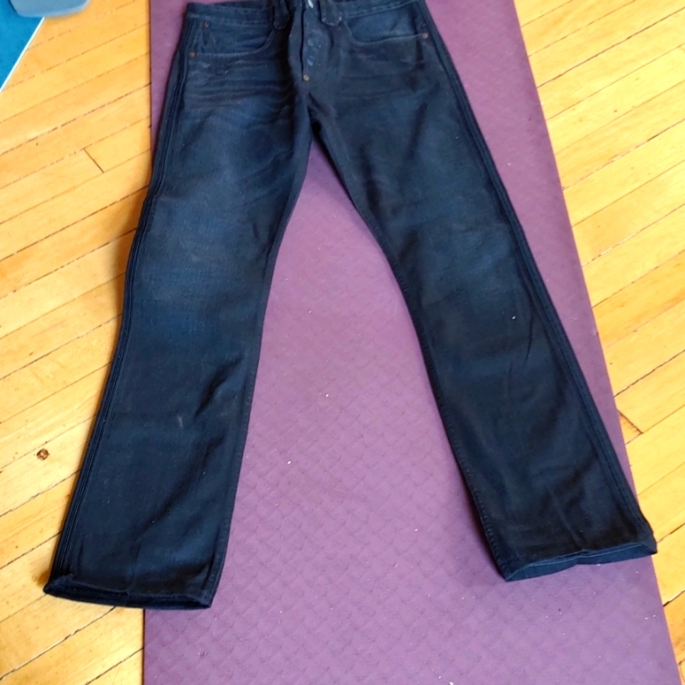 Very Rare Special Edition RRL Tuxedo Cut Black Bake Jeans!!!